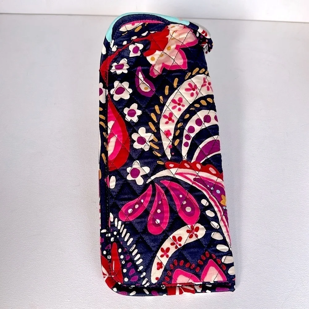 Vera Bradley Painted Paisley Hot Tool Pouch Sleeve Protector Travel Bag NWOT
